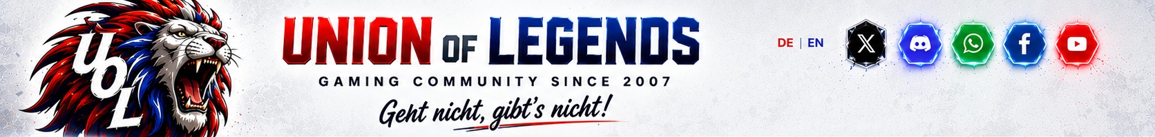 Union of Legends – Gaming Community since 2007 – Geht nicht, gibt's nicht!